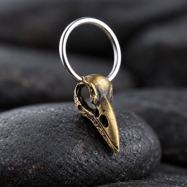 CROW SKULL — Aro de piercing