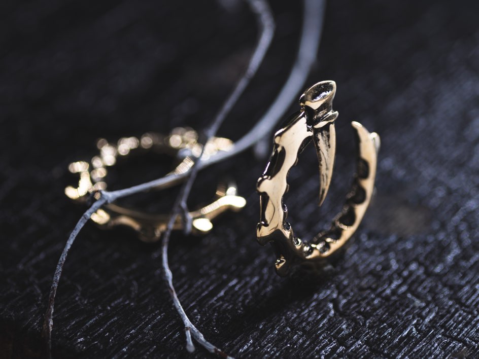 gold brass jewelry collection