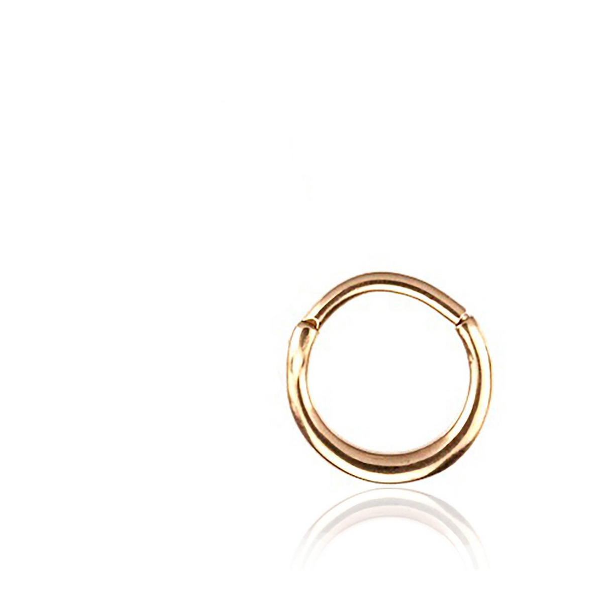 AMAO Clicker Nose Ring in Rose Gold | 16 gauge