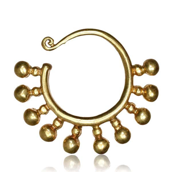 TILA Ear Hangers in Gold | 6 gauge