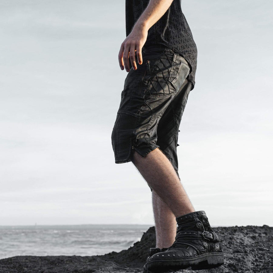 Kaya Movement Clothing Kosmas Men's Leather x Waxed Cotton Pants