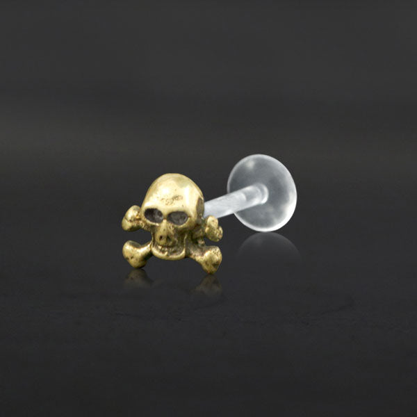 PIRA SKULL — Piercing labret