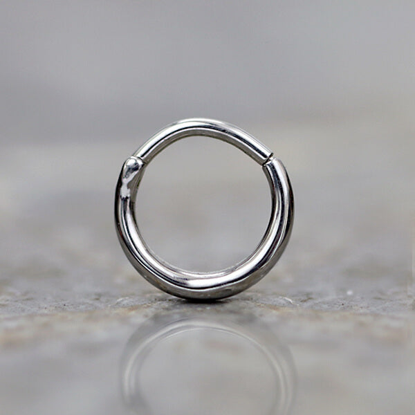 Anneau de nez Clicker AMAO en acier 316L | calibre 16